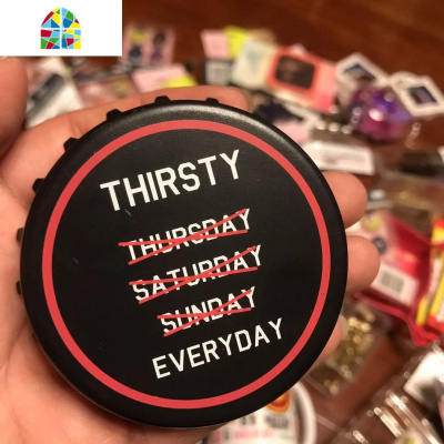 Typo开瓶器Thirsty冰箱贴磁铁开瓶器创意啤酒可乐瓶盖起子 FENGHOU