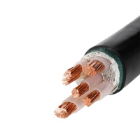 堡霓伐 铜芯铠装交联绝缘电缆 YJV22 0.6/1KV 4*150 1*70 米