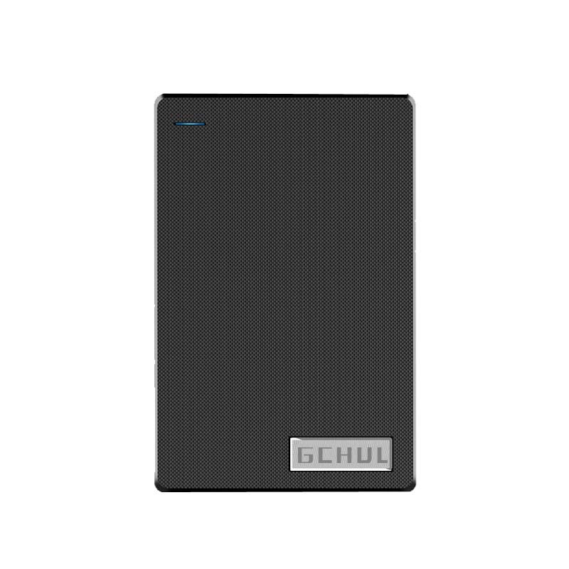 杰储(GCHUL) T1000 4T USB3.0 2.5英寸 移动硬盘 (计价单位:个) 网纹黑色