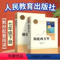 七下家长选择[人教完整版]海底两万里+骆驼祥子 2本 [正版]海底两万里人民教育出版社数原著初中生七年级下册必课外读阅