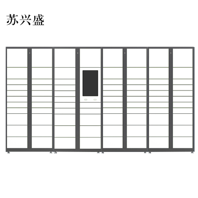 苏兴盛智能快递柜小区快递自提柜派件柜室外寄存柜信报箱储物柜一主三副83格