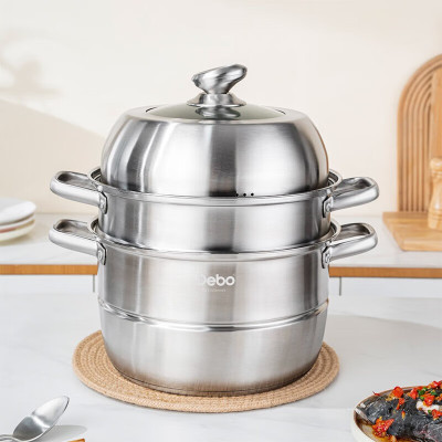 德铂不锈钢蒸锅特蕾西DEP-DS448
