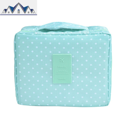 手拿收纳袋韩式简约便携化妆包大容量小号防水旅行随身洗漱品手提 三维工匠收纳包