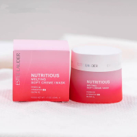 雅诗兰黛新版鲜活亮采红石榴面霜日霜晚霜二合一提亮滋润保湿50ml