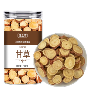 甘肃甘草片泡水100克甘干草片非特级中药材散装批发生甘草粉正品