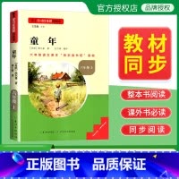 [单本]上册--童年 [正版]童年快乐读书吧六年级上册爱的教育小英雄雨来高尔基人教版原著必读课外书目辅导资料书籍小学语文
