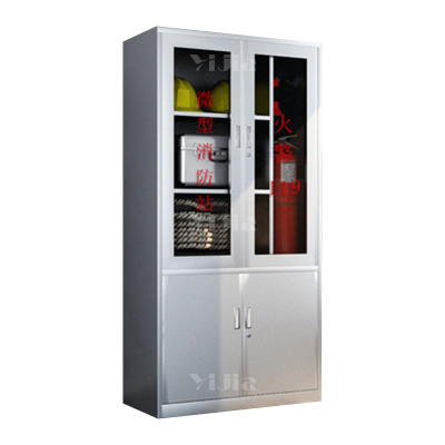 翌嘉 YJ406013049 201 不锈钢消防柜应急物资柜微型消防站消防工具展示柜