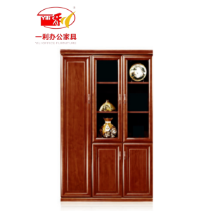 一利书柜/文件柜YL-603 1380mm*430mm*2200mm组 (三门)