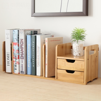  桌面书架学生书架简易伸缩阿斯卡利桌上小型书架书柜置物架学生创意