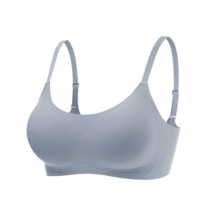 果冻无痕内衣女聚拢小胸性感无钢圈上托软支撑舒适薄款乳胶文胸罩