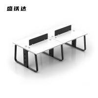 盛铁达 4人办公桌 2400*1200*750mm STD-XTBG26 张