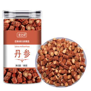 丹参中药材官方旗舰店非野生正品饮单参片粉养心茶特级舟参叁的功效