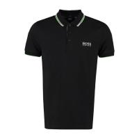 Hugo boss奢侈品服饰男条纹边饰polo衫 50326299-001 舒适流行