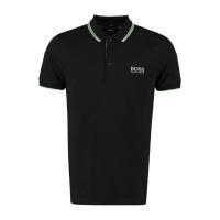 Hugo boss奢侈品服饰男条纹边饰polo衫 50326299-001 舒适流行