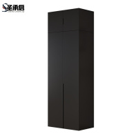 圣承启更衣柜二门台