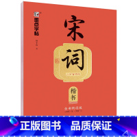 宋词三百首精选·楷书 [正版]字帖荆霄鹏楷书行楷字帖唐诗宋词三百首控笔训练字帖成人练字硬笔书法练字本初学者学生字帖成年男