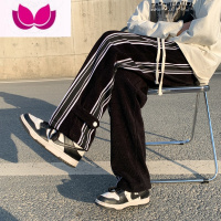 七斓修身高级感裤子设计感直筒高街vibe冬季那不勒斯冷淡风休闲长裤男