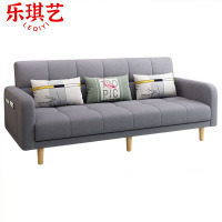 乐琪艺 折叠沙发床 210*72*37cm(棉麻)张