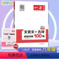 现代文阅读技能训练100篇 七年级 [正版]2024版一本初中语文阅读理解文言文现代文阅读100篇专项训练五合一