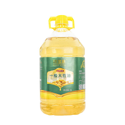 绿多源非转基因大豆油大桶装5L/桶食用油美味炒菜