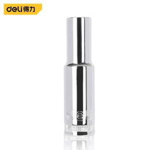 得力工具DQ4330(终保)12.5mm系列六角长套筒30mm(银)(支)