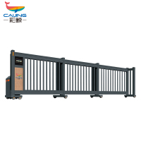 CJ-DHM1012智能电动段滑门平移门工厂单位电动大门分段直线门