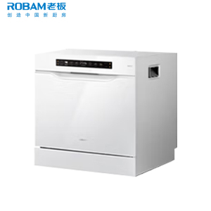 老板(Robam)[灶下120L大容量]盐系G1mini2.0白嵌入式洗碗机家用全自动独立消毒分层洗W64B35A