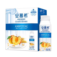 伊利安慕希黄桃燕麦酸奶常温风味全脂酸奶原味200g*10盒