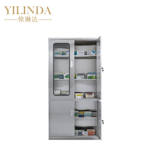 依琳达 不锈钢文件柜 900*400*1800mm 台