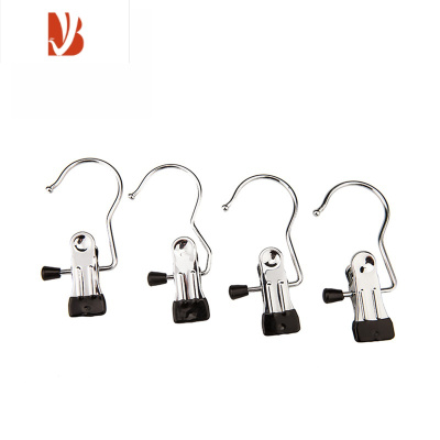 三维工匠帽子收纳器挂丝巾围巾夹袜子被单晾晒架带夹挂钩衣架强力夹