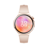 HUAWEI WATCH 6 LEB-AL00 42mm(粉色氟橡胶表带) 晨曦金 华为eSIM独立通信 华为智能手表