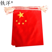 铁洋 国旗彩旗串旗 布质40米75面串旗 20*30cm 包