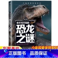 你不可不知的恐龙之谜 [正版]你不可不知的恐龙之谜少年探险发现系列恐龙未解之谜中小学生科普读物少儿百科三四五六年级课外阅