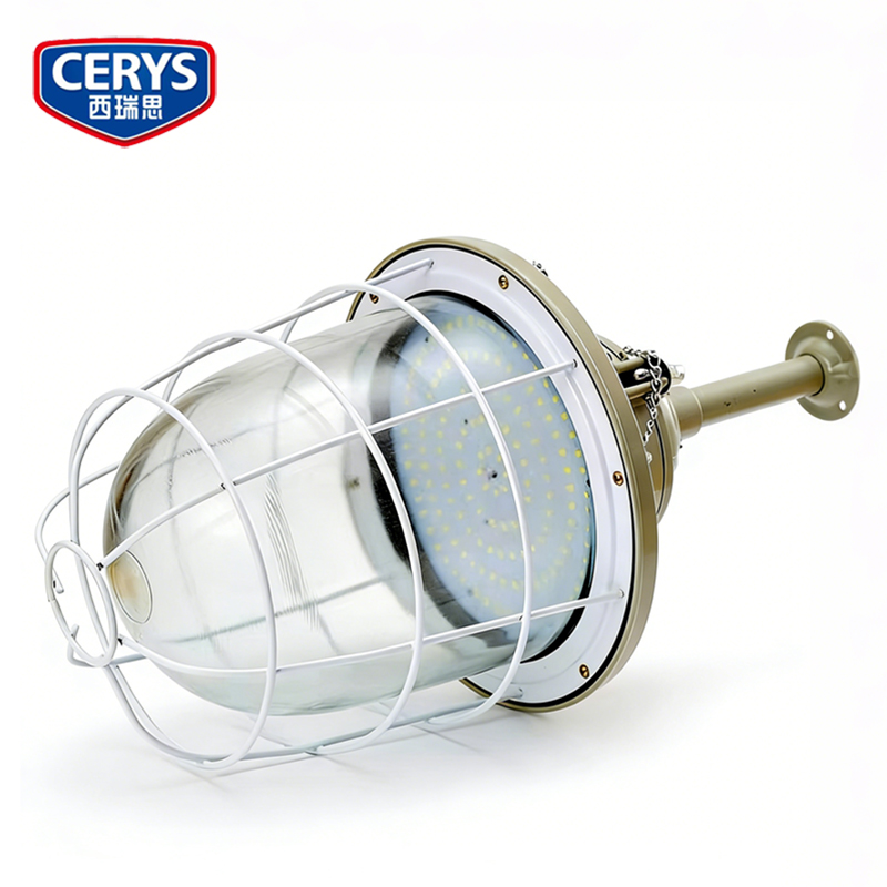 西瑞思 led防爆灯隔爆型工厂照明灯吊灯仓库灯加油站灯防爆灯罩 XRS-FBDL 50W 个