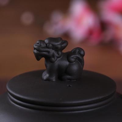 家柏饰(CORATED)茶壶紫砂壶功夫茶具全手工过滤小泡茶壶朱泥壶家用