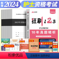 [正版]新版2024年护士执业资格考试10年真题精析历年真题试卷详解全国护考资料可搭轻松过人卫版护资原军医版丁震雪狐狸