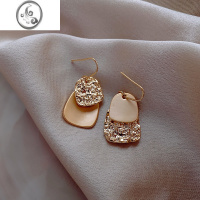 JiMi片片高级感网红气质女耳坠韩国耳环2023新款潮小众设计感轻奢耳饰