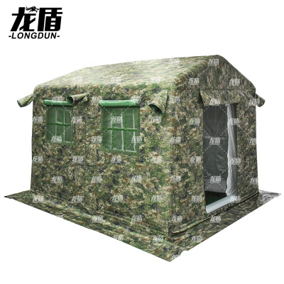 龙盾户外充气指挥全自动免搭建耳房帐篷定做 1平方价格