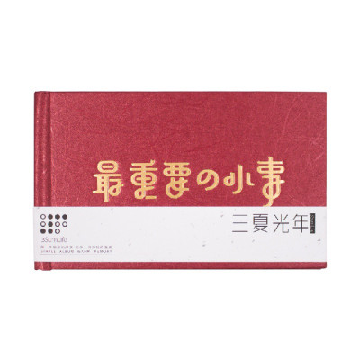 -拍立得相册3寸创意DIY插页相册影集纪念品生日M号 三维工匠 闪耀金M 20