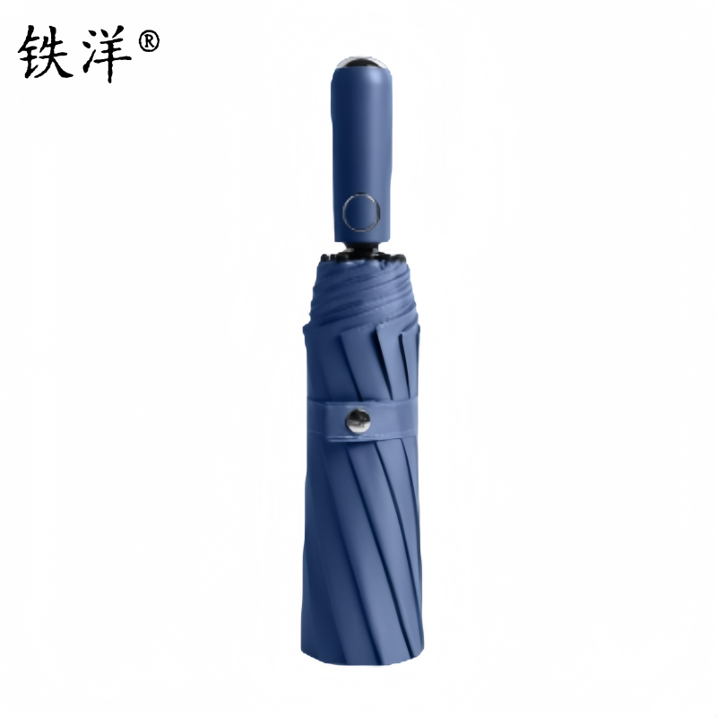铁洋 蓝色42骨全自动雨伞 TY-YS003 把