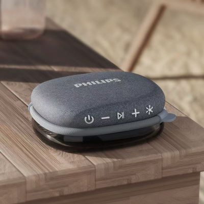 飞利浦PHILIPS 无线蓝牙迷你重低音户外便捷音响 TAS2307(黑色)