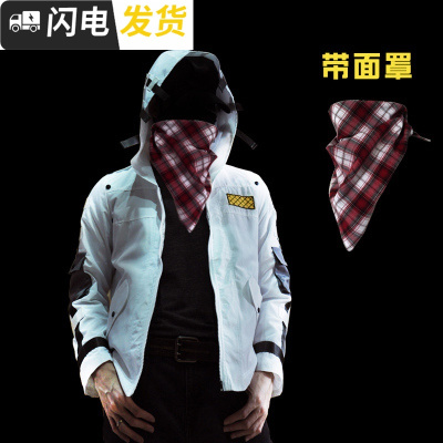 绝地求生连帽风衣_绝地求生黑色风衣