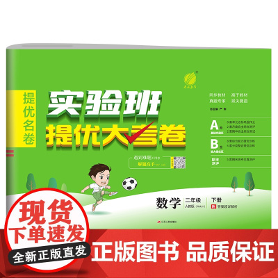 实验班提优大考卷 二年级下册 小学数学 人教版 2024年春季新版教材同步单元巩固专项分类综合强化提优训练月度期中期末测