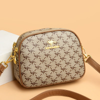 包包女包新款斜挎包女时尚印花女士小圆包女单肩包女