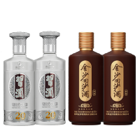 贵州习酒银质双瓶 +金沙 回源双瓶