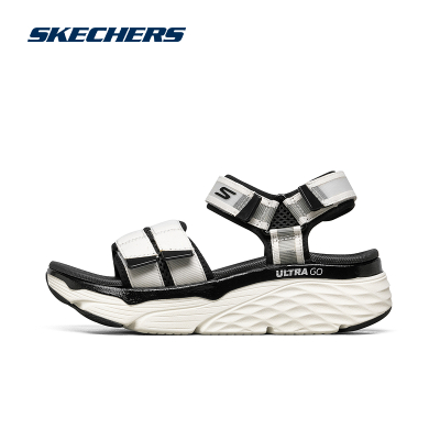 Skechers斯凯奇2021夏季新款女款轻便舒适沙滩鞋魔术贴缓震凉鞋