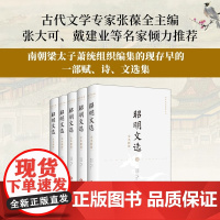 全新正版 昭明文选全本新绎(全五册) 古文观止 诗经 四书 张葆全 张大可 国学经典 古代文学 汉大赋 上林赋 原文译注