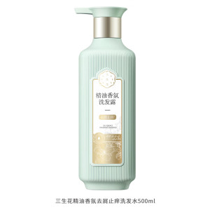 (PECHOIN)百雀羚三生花洗发水 三生花精油香氛洗发露(去屑止痒)500ml