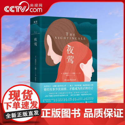 [央视网]夜莺小说书籍 赠精美书签 张静初于正 提名国际都柏林文学奖 关于爱与战争外国文学小说书籍GC