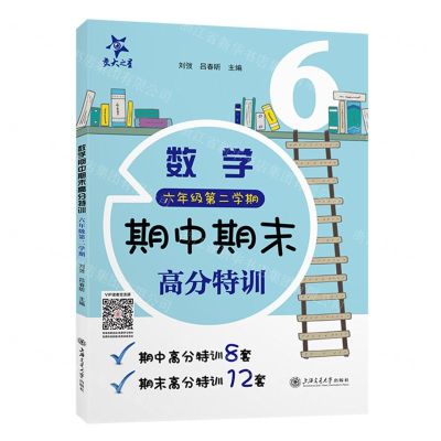[N]数学期中期末高分特训(6年级第2学期)-9787313262417